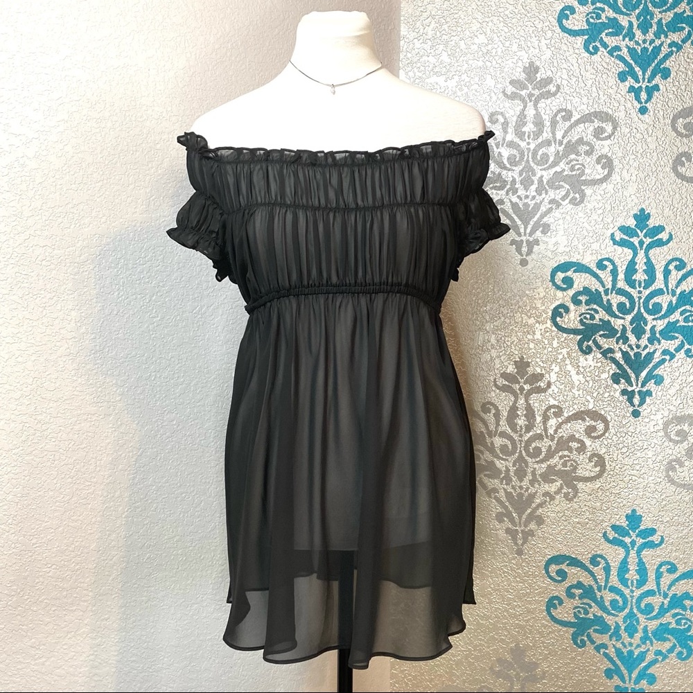💕HP💕 Rare Vintage Victoria’s Secret Black Baby Doll
Size S - Picture 3 of 10